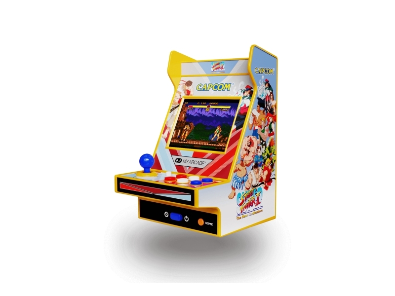 Dreamgear MY ARCADE Mano Arcade Nano Player Pro Super Street Fighter 2 2 Žaidimai