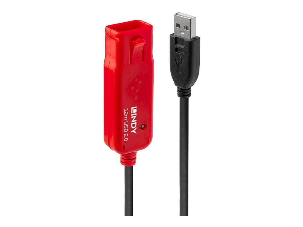 Lindy Usb 2.0 Aktives Verlängerungskabel Pro - Usb-Verlängerungskabel - Usb (Stecker) Zu Usb (Buchse) - Usb 2.0 - 12 M - Aktiv