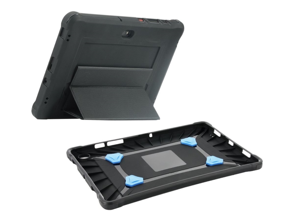 Mobilis Protech - Bagsidecover Til Tablet - Forstærket, Med Stativ, Greb Tab - Sort - For Samsung Galaxy Tab Active Pro, Tab Active4 Pro