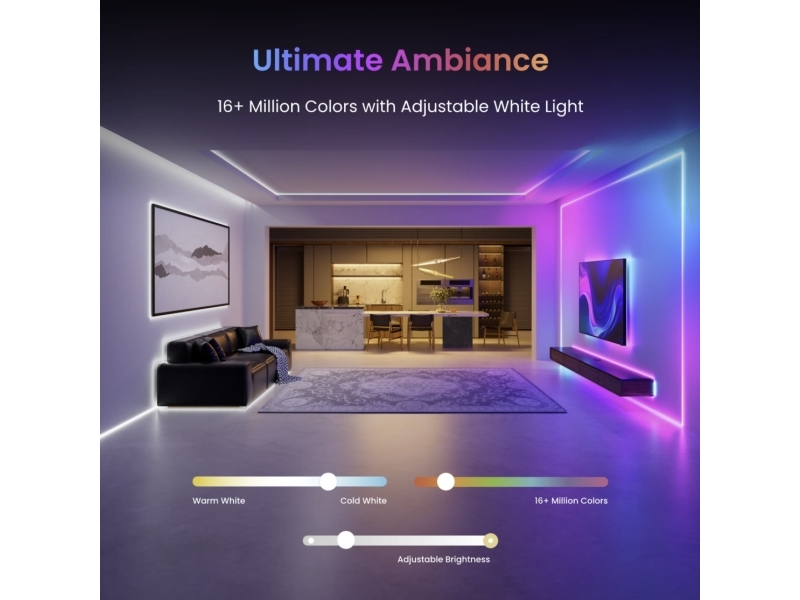 SwitchBot LED Strip Light 3 | Belysning - Inomhusbelysning - Strips & Ljusband | GameStuff