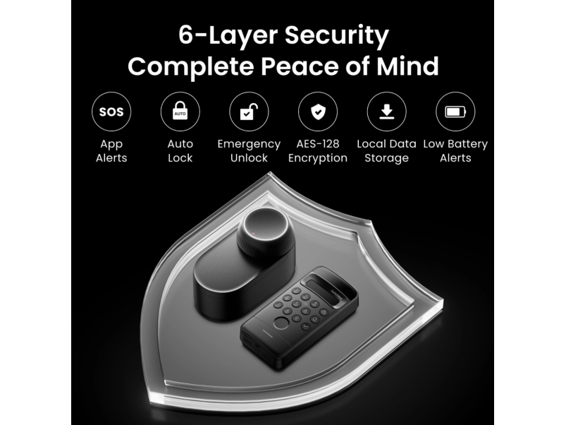 SwitchBot Lock Ultra Bundle incl Hub Mini Matter and Keypad Vision | Huset - Husautomatisering | GameStuff