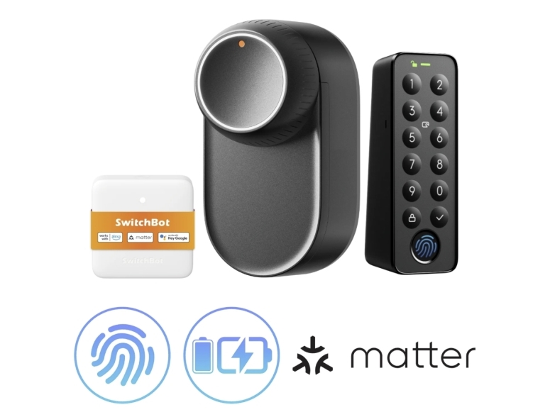 Switchbot Lock Ultra Bundle Inkl. Hub Mini Matter Og Keypad Touch