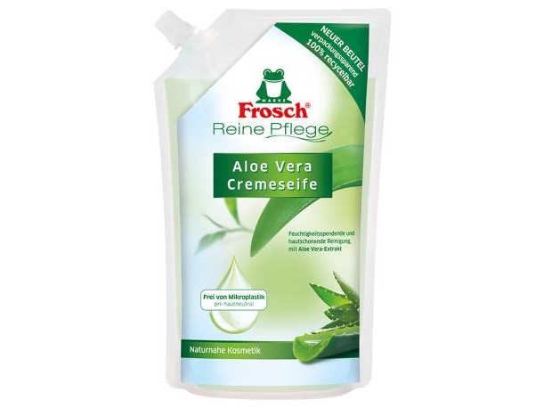 Sæbedispenser Frosch HAND SOAP FROSCH ALOE refill 500 ml