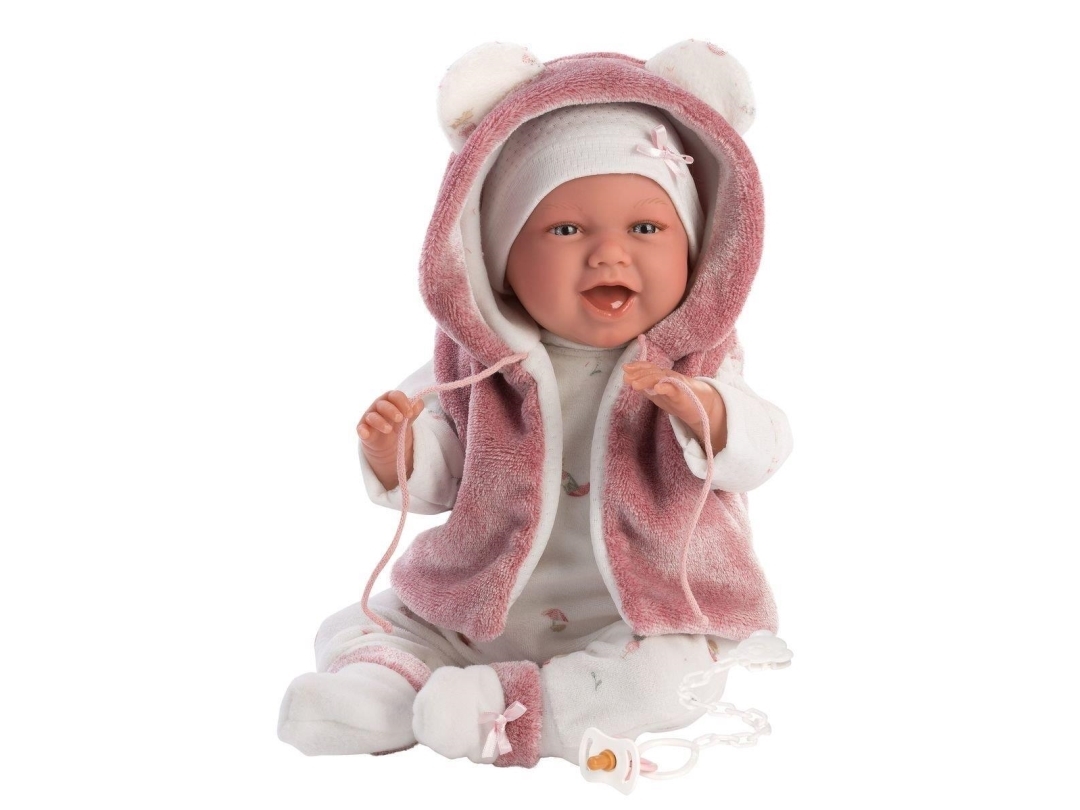 Laughing baby doll Mimi 42 cm
