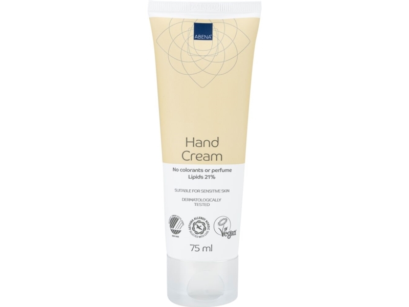 Handkräm, ABENA, 75 ml, utan färg och parfym, 21 % fett - (12 st.) | Rengöring - Personlig vård - Personlig vård | GameStuff