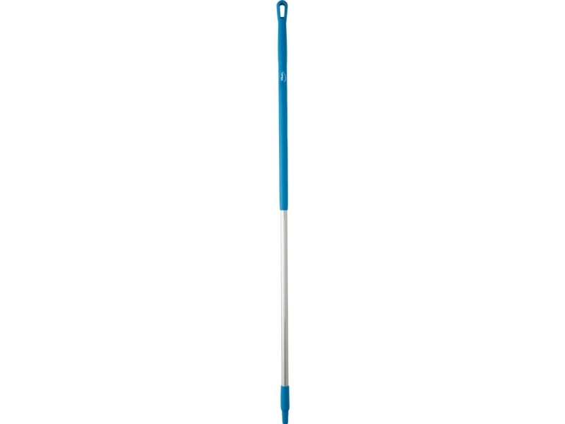 Gjenget håndtak, Vikan, 151 cm, Ø3,1 cm, blå, aluminium/PP