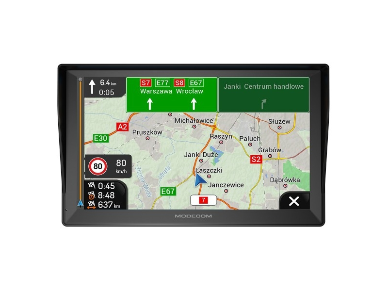MODECOM FreeWAY CX 9.3 PLUS NAWIGACJA DO SAMOCHODÓW I CIEZARÓWEK iGO Navigation Truck (Europa roczna aktualizacja)