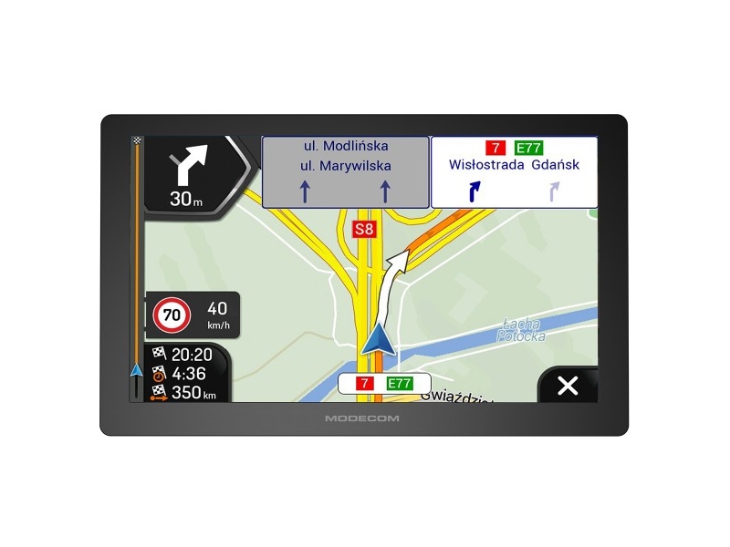 Modecom Freeway Cx 9.4 Navigation For Cars And Truckes Igo Navigation Truck (Europa Einjähriges Update)