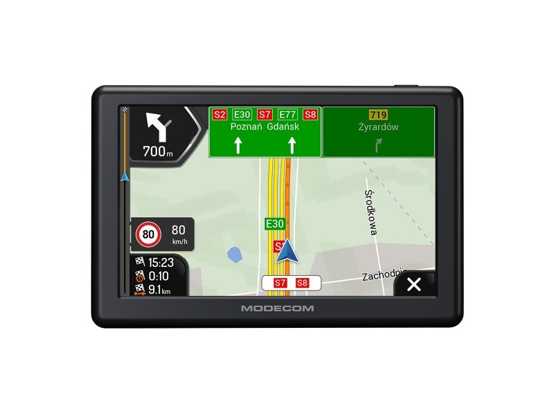 MODECOM FreeWAY CX 5.0 NAWIGACJA DO SAMOCHODÓW I CIEZARÓWEK iGO Navigation Truck (Europa roczna aktualizacja)