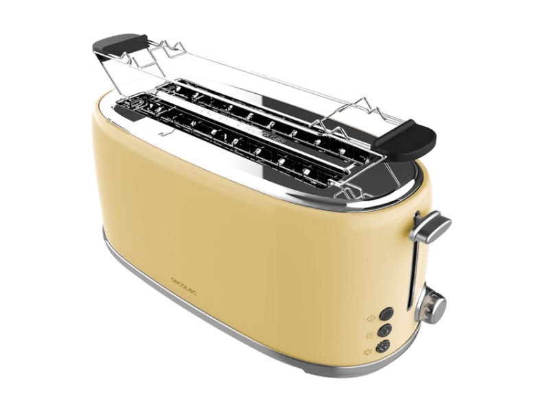Cecotec 03233, 4 skive(r), Beige, Stål, Knapper, Dreje, 1630 W, 190 mm