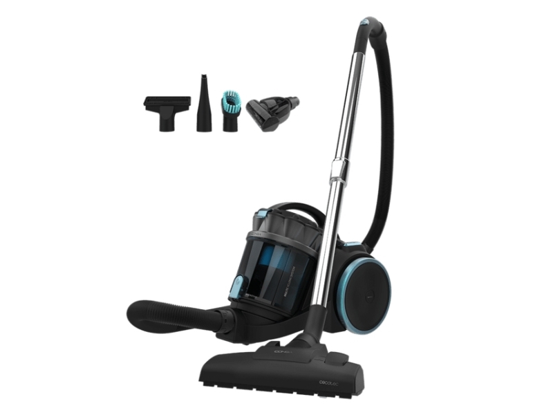 Cecotec 08592, 800 W, Tromle Vakuum, Dry, Poseløs, 4 L, Multi Cyklonisk