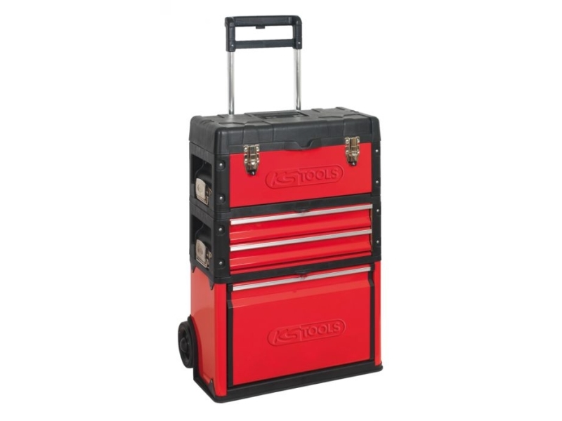 Ks Tools 850.034, Plast, Sort, Rød, 75 Kg, 520 Mm, 320 Mm, 720 Mm