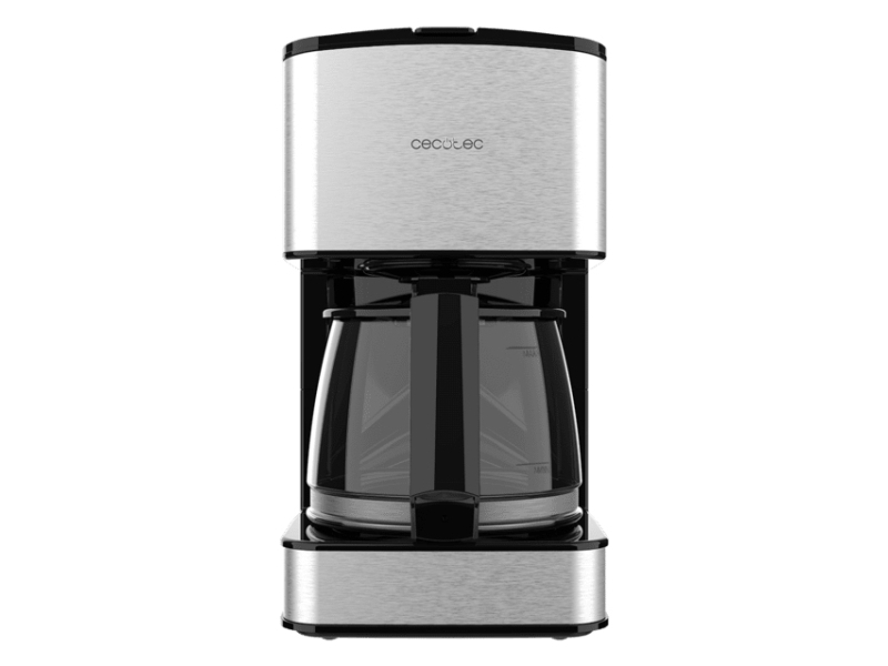 Cecotec 01720, Tropfkaffeemaschine, 0,8 L, Gemahlener Kaffee, 800 W, Schwarz, Edelstahl