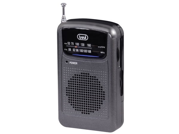 Trevi Ra 710, Bærbar, Analog, Am, Fm, Grå, Dreje, Aaa