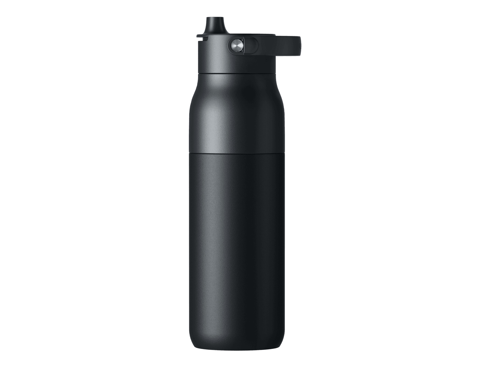 LARQ PureVis 2, 1000 ml, Dagligt forbrug, Fitness, Vandring, Sport, Sort, Rustfrit stål, Voksen, Mand/kvinde