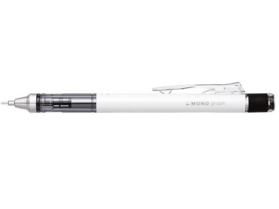 Tombow Mono Graph, Hvid, Plast, Hvid, 0,7 Mm, Rund, Plast