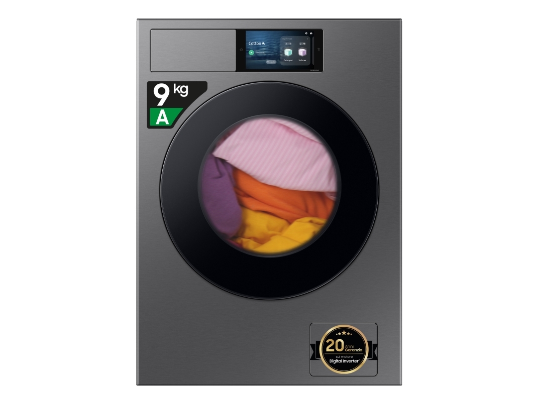 Samsung WF90F09C4SU3, Frontmatad, 9 kg, B, 72 dB, 1400 RPM, A | Vitvaror - Tvätt & torkning | GameStuff