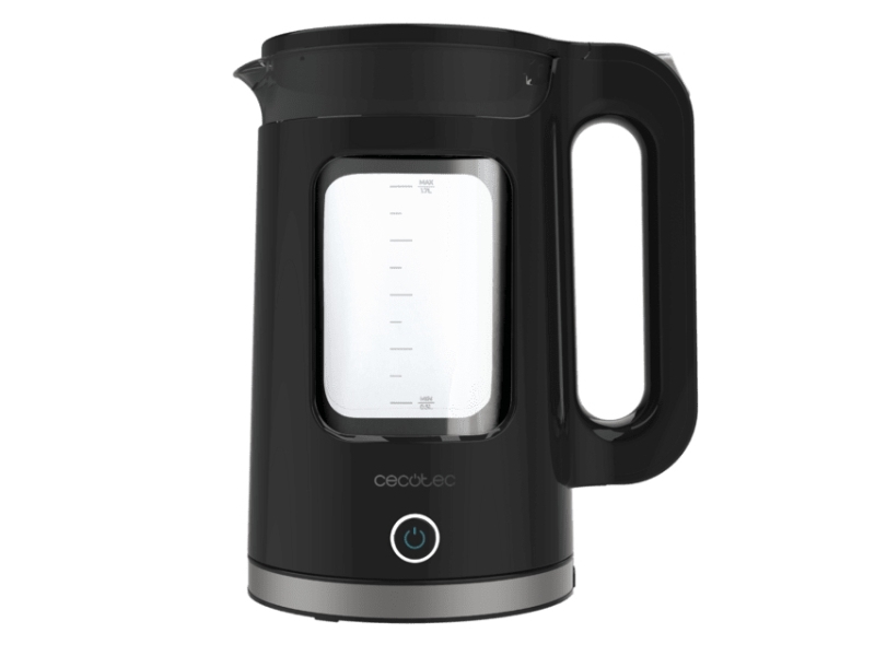 Cecotec Thermosense 330 Glassy, 1,7 L, 2200 W, Sort, Glas, Justerbar Termostat, Vandmåler