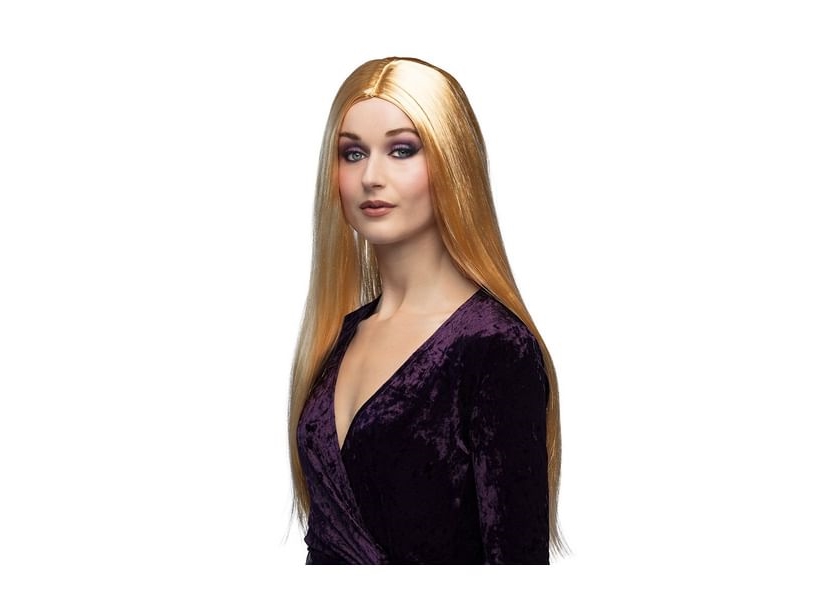 Blonde Hexenperücke