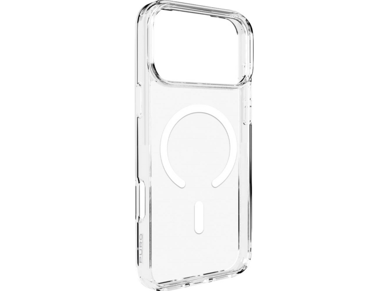 Puro Impact Clear D3o Tpu+Pc Cover Med Magsafe Til Iphone 17 Pro Max - Transparent
