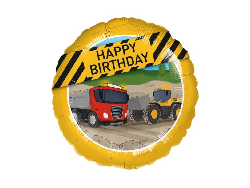 Stor maskiner folieballong, 43 cm | Trädgården - Pools & Vatten spel - Poolleksaker | GameStuff