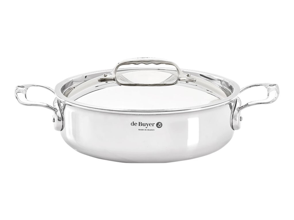 De Buyer Affinity - Saute-Pande Med Dække - 20 Cm - 1.7 L