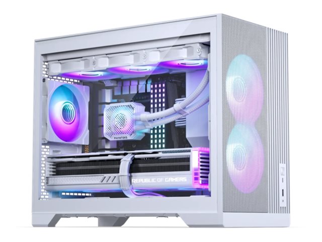 Phanteks Xt M3 Rgb, Micro Tower, Pc, White, Micro Atx, Mini-Itx, Acrylonitrile Butadiene Styrene (Abs), Steel, Tempered Glass, Gaming