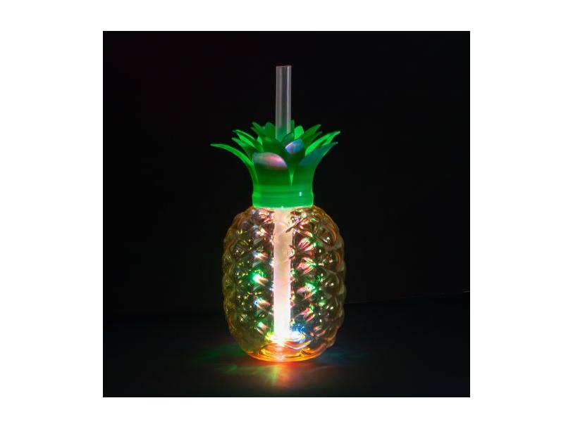 Ananasstemme Under Led-Lys