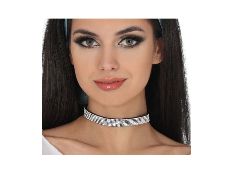 Strass-Kropfband