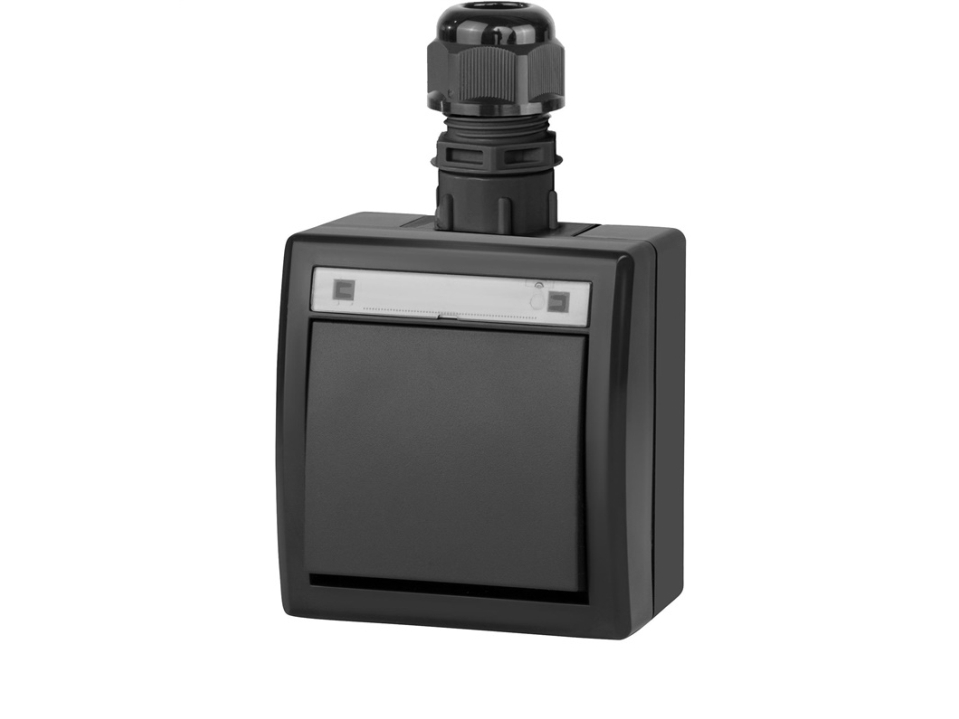Elektroplast-Schutzschalter 5001-67 Ip65 Aquant Black
