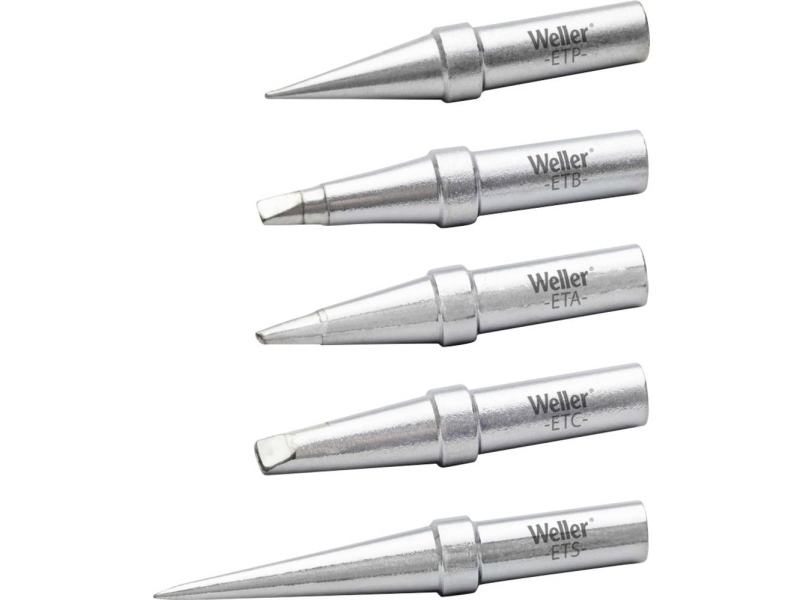 Weller Juotoskärkisarja Taltan muoto, Pyöreä muoto, Terävä muoto Sisältö 1 sarja