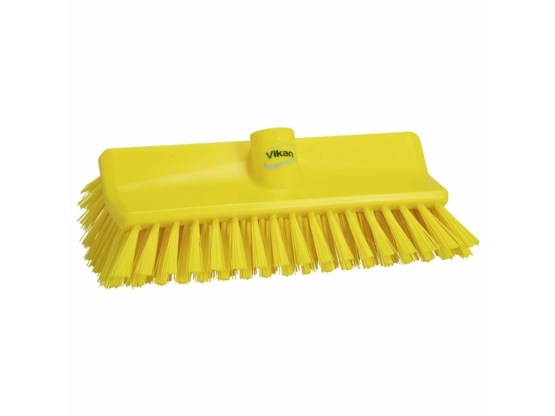Hoch-Tief-Bürste, Vikan, 26,5X15x10cm, Gelb, Polyester/Pp/Edelstahl, 26,5 Cm