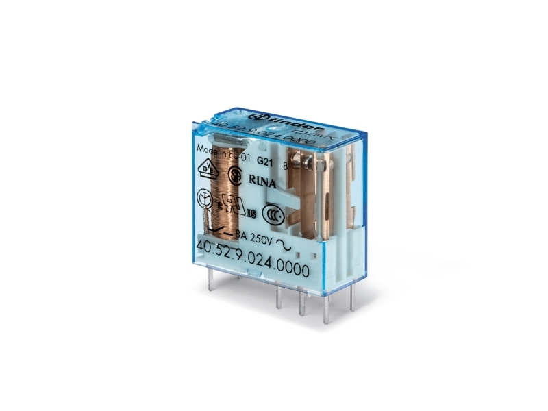 Finder 40.52.6.012.0000 Druckrelais 12 V/Ac, 12 V/Dc 8 A 2 X Wechsler 50 Stück