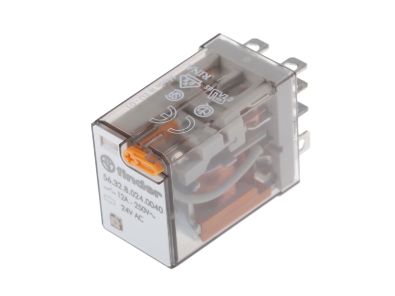 Steckerrelais Effekt S56.32, 2P, 12A, 24V Ac
