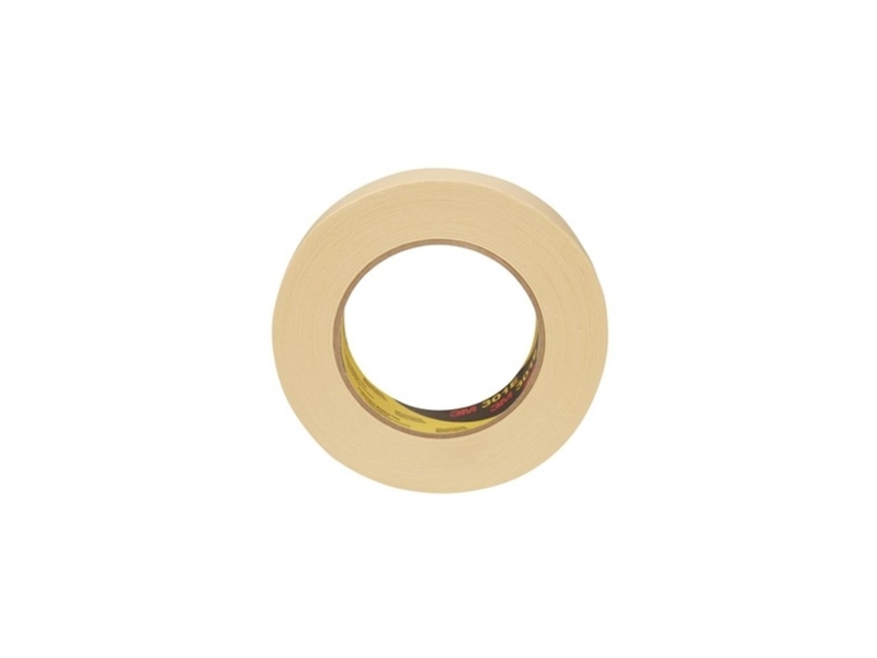 3M Afdækningstape 301E, 18 Mm X 50 M, Papir, Beige Den Industrielle Professionelle Til Malerarbejde, Kan Bruges Til - 1 Stk (3011850)
