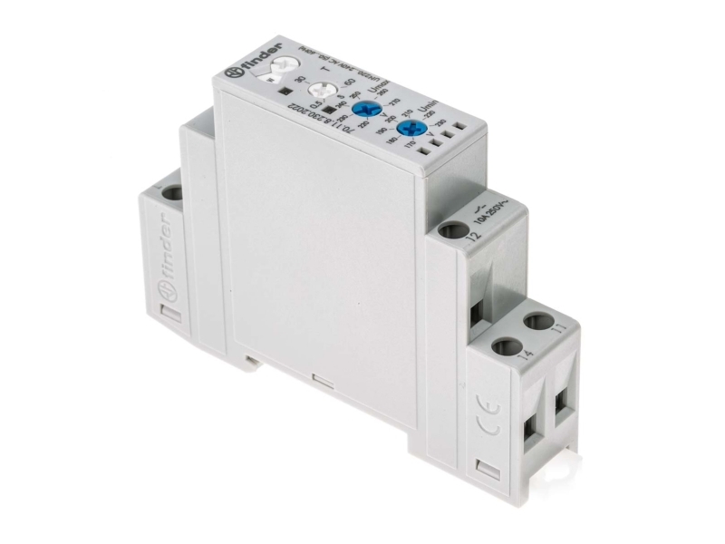 Finder Relais Steuerspannung 1-Phasig. Über/Unter/Über/Unter Band 220-240V Ac 70.11.8.230.2022