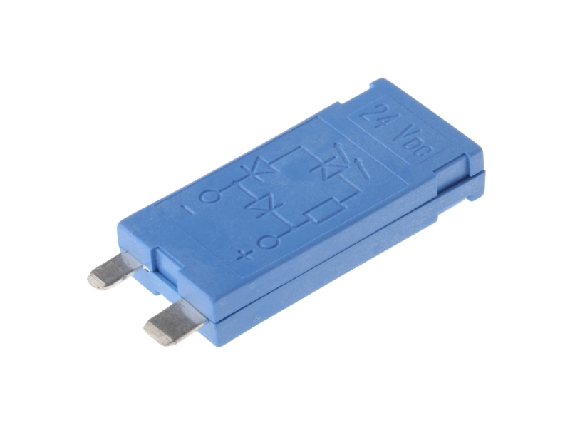 Finder Einsteckmodul Mit Emv-Abdeckung Der Relaisspule, Mit Diode, Mit Led 99.01.9.024.99 Lichtfarbe: Grün Passend Für Modell: Finder 96.74, Finder 9
