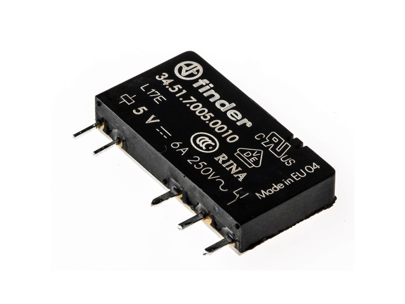 5Vdc 6A-250Vac Relais 5V