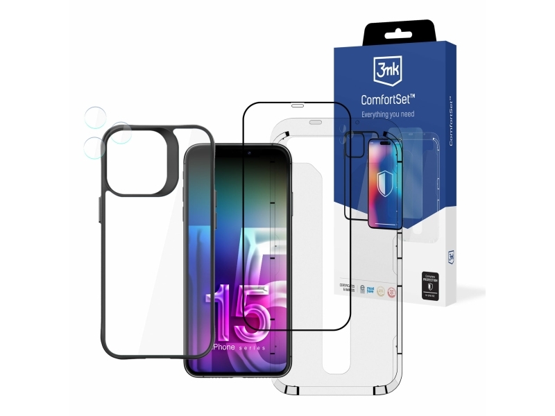 3Mk Comfort Set 4 In 1, Iphone 15 Pro Max, 1 Stk