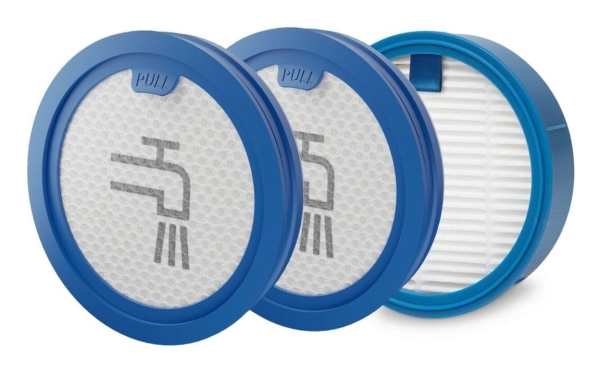 Aeg 9009237422, Filter, Stick Vakuum, Blå, Hvid, 3 Stk