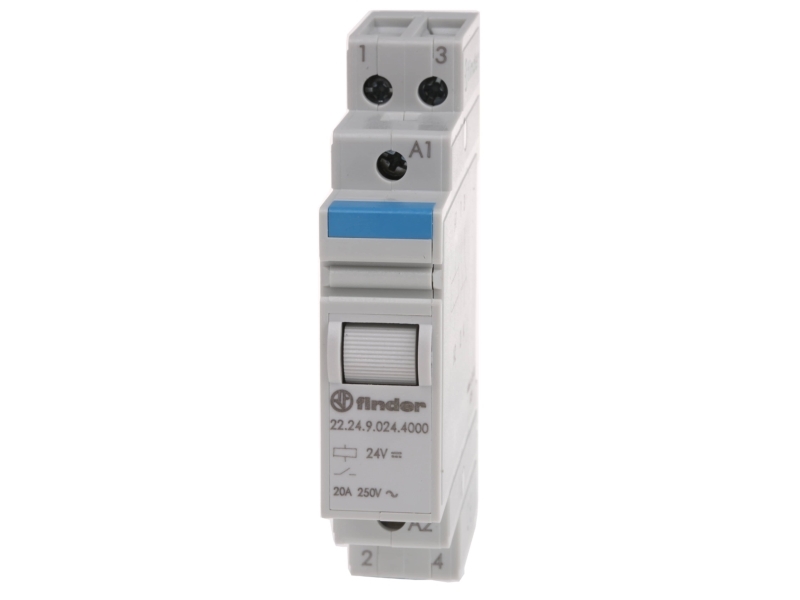Finder 22.24.9.024.4000 Industriekabel Ausschaltstrom (Max.): 20 A 2 X Öffner 1 St