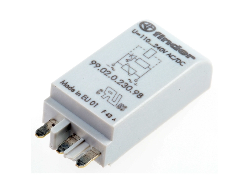 Finder Pluggable Function Module, Led Varistor