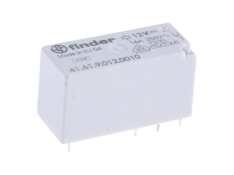 Finder 41.61.9.012.0010 Druckrelais 12 V/Dc 16 A 1 X Wechsler 1 St