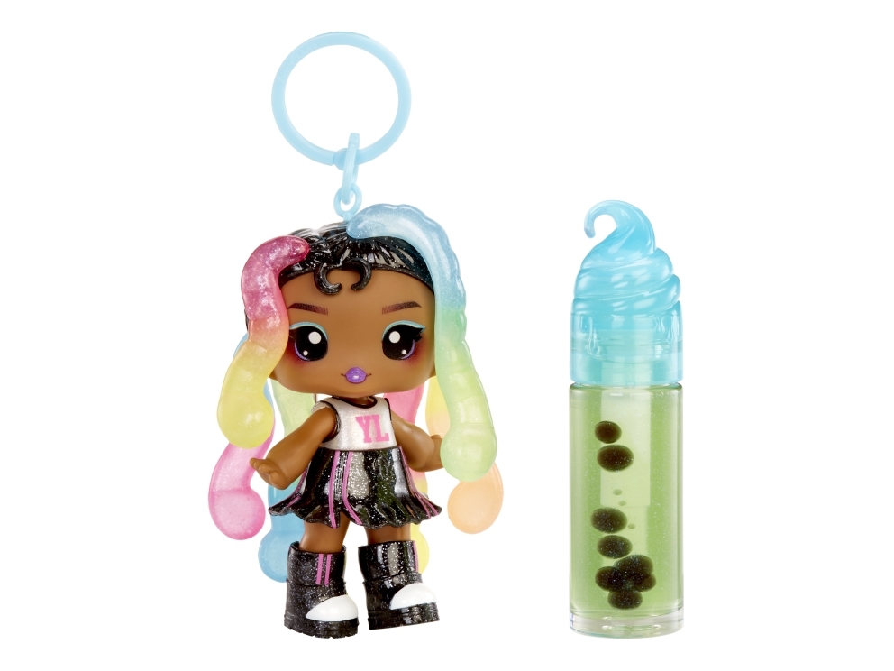Mga Entertainment Yummiland Lip Gloss Doll Sour Sweeties - Sasha Sourworms, Minidukke, Pige, 4 År, Dreng/Pige, Flerfarvet