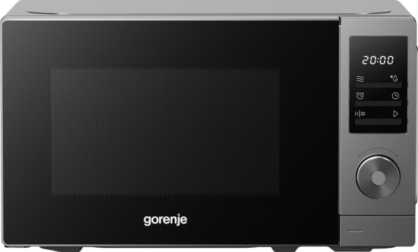 Gorenje MO20A3T4, Pöytämalli, Solo-mikroaaltouuni, 20 L, 700 W, Sisäänrakennettu näyttö, LED