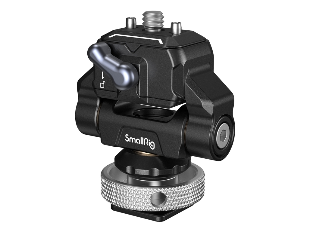 SmallRig 3514C, Monitorfäste, Svart, Silver, Gjuten aluminium, Rostfritt stål, 1,5 kg, 360°, SmallHD Focus Series, Focus OLED Series, UltraBright Series, 500 Series, 700 Series Atomos Ninja... | Foto och video - Stativ - Tillbehör | GameStuff