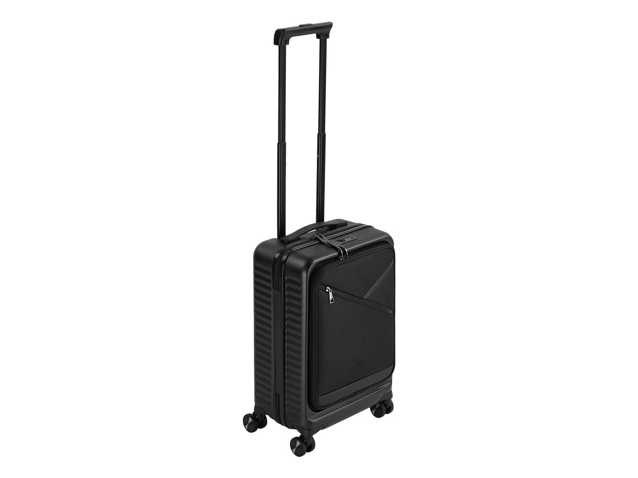 Rivacase Clark, Trolley, Hard Shell, Black, Cabin, 4 Wheel(S), Spinner Wheel