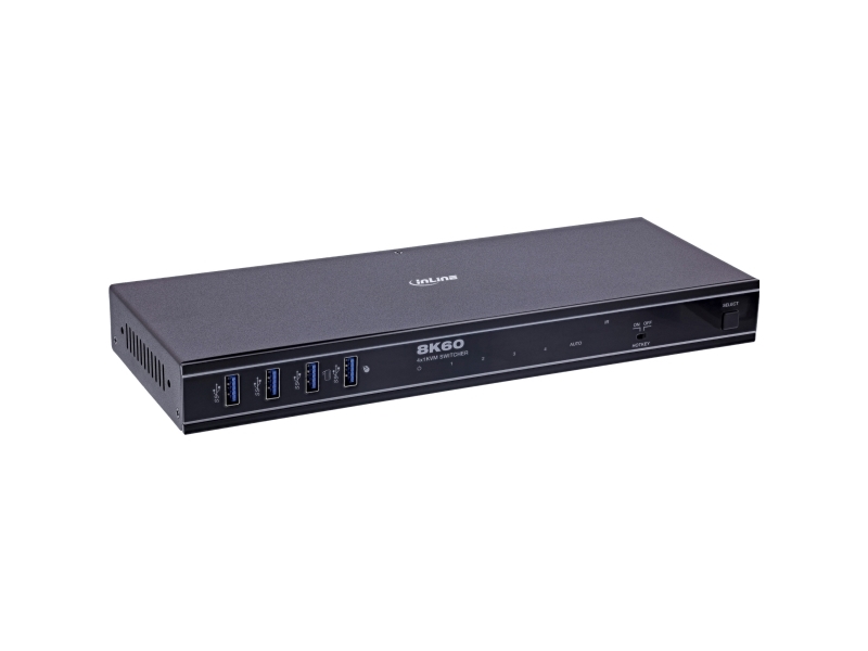 Inline 57885D, 7680 X 4320 Pixel, 8K Ultra Hd, Stativ-Montering, 12 W, Sort
