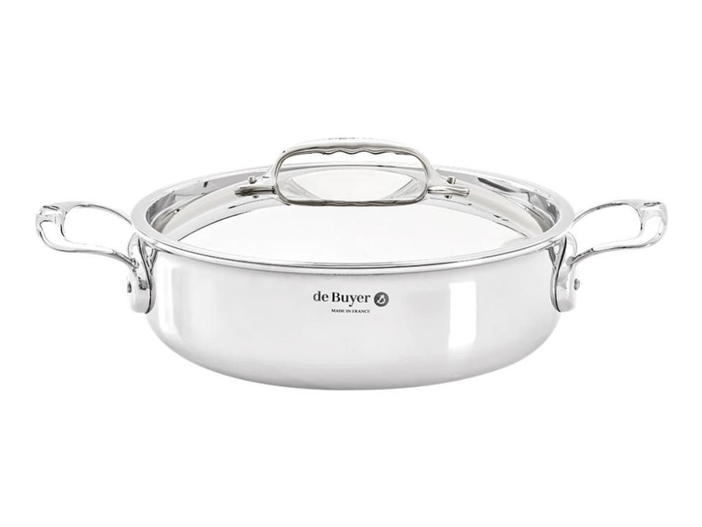 De Buyer Affinity - Sauteuse Mit Deckel - 24 Cm - 3 L