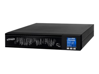 Infosec E3 Pro 2000 Rt - Ups (Stativ-Monterbar / Ekstern) - Ac 208/220/230/240 V - 1800 Watt - 2000 Va - 1-Faset - 9 At - Rs-232, Usb - Output-Stikfo